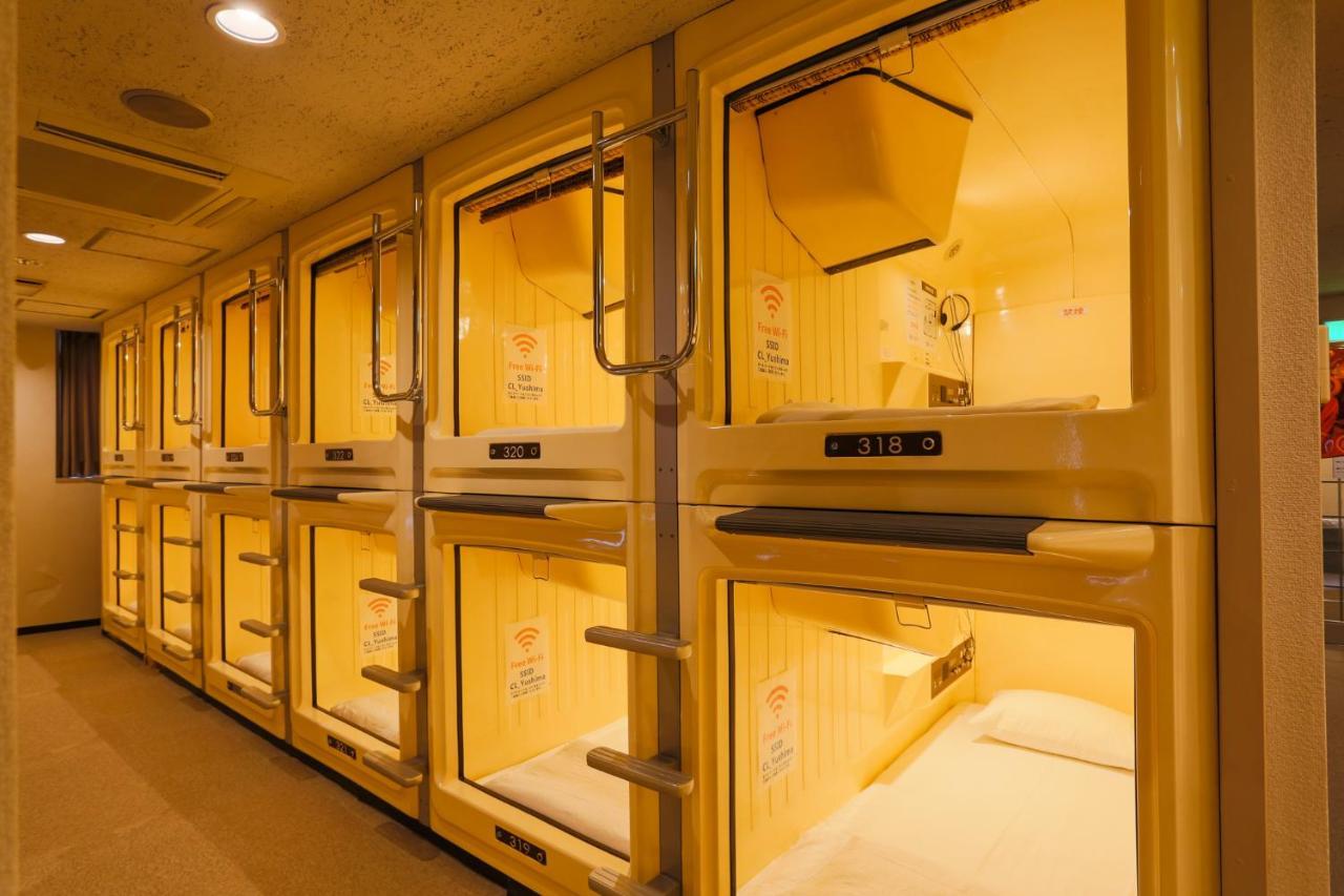 Hotel Capsule Land Yushima à Tōkyō Extérieur photo
