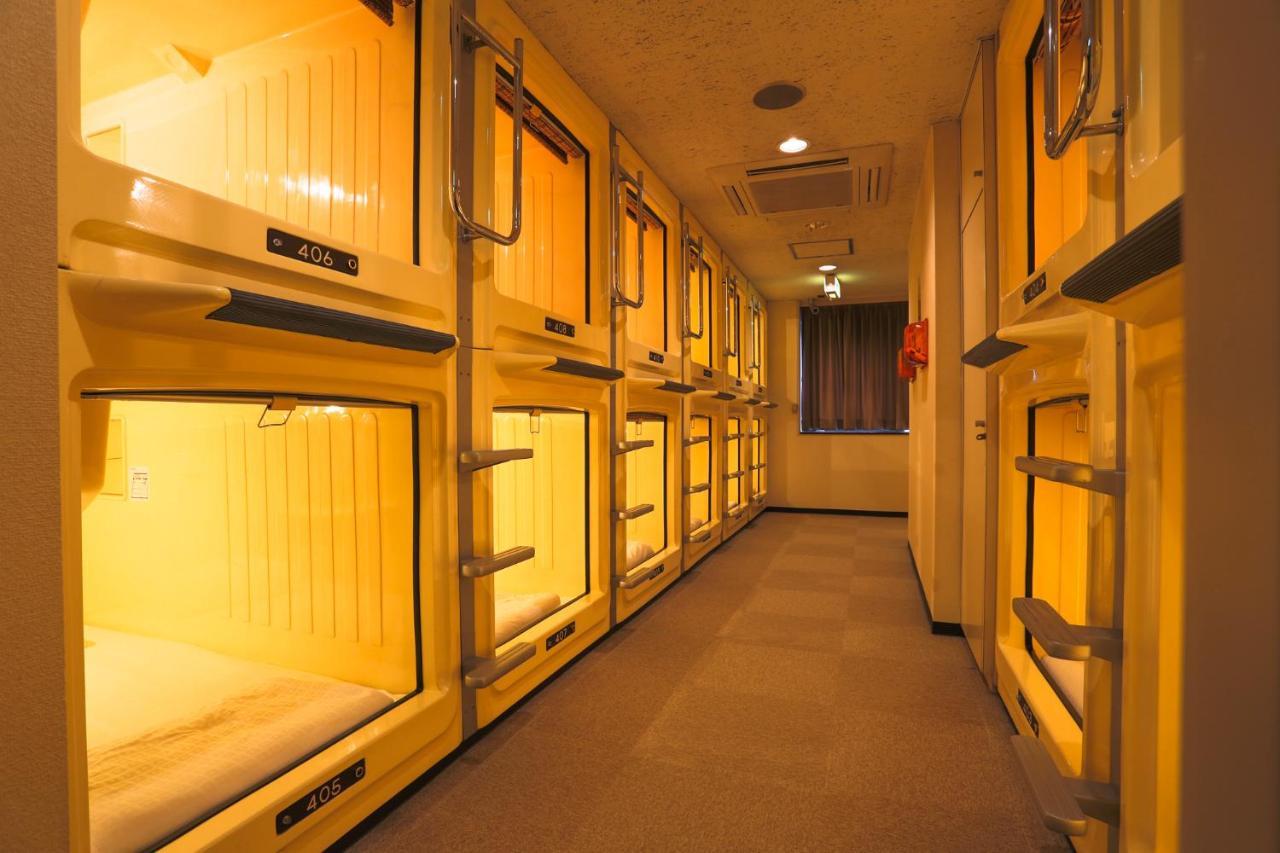 Hotel Capsule Land Yushima à Tōkyō Extérieur photo
